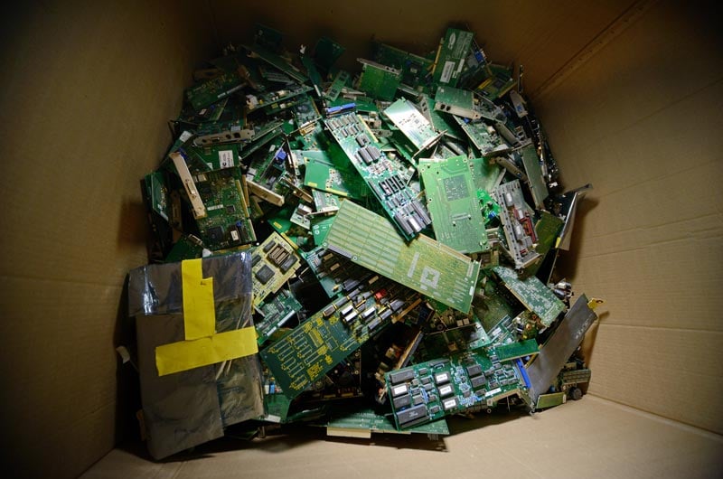 circuit-board-electronic-waste