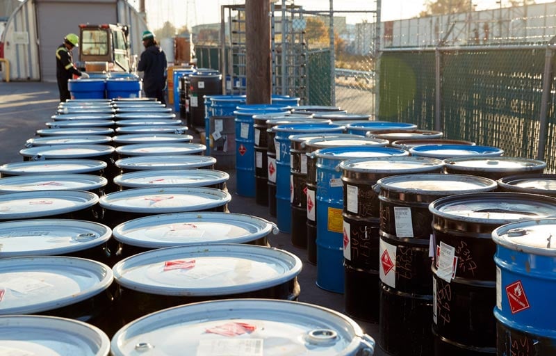 veolia-middlesex-hazardous-waste-containers-row