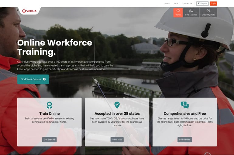 veolia-academy-portal-homepage