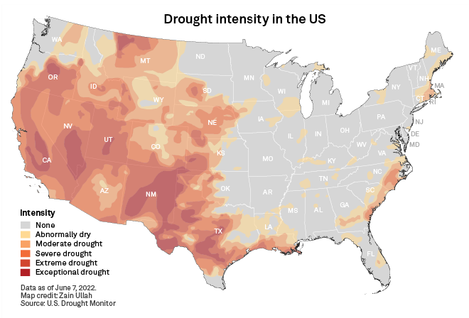 s&p-global-us-drought-map-2022-06-30